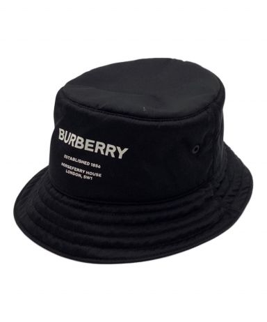 中古・古着通販】BURBERRY (バーバリー) バケットハット ブラック