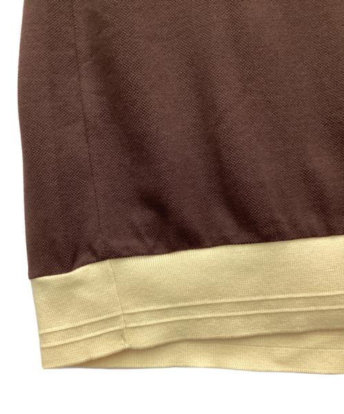 Vivienne Westwood man（ヴィヴィアン ウェストウッド マン）Vivienne Westwood man (ヴィヴィアン ウェストウッド マン) 半袖ポロシャツ ブルー×ベージュ サイズ:44の古着・服飾アイテム