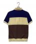 Vivienne Westwood man (ヴィヴィアン ウェストウッド マン) 半袖ポロシャツ ブルー×ベージュ サイズ:44：8000円