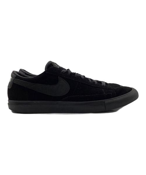BLACK COMME des GARCONS（ブラックコムデギャルソン）BLACK COMME des GARCONS (ブラックコムデギャルソン) NIKE (ナイキ) BLAZER LOW PREM（ブレザー ロー プレミアム） ブラック サイズ:28cmの古着・服飾アイテム