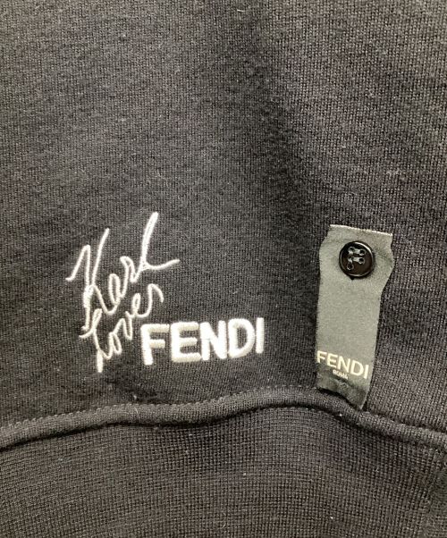 FENDI（フェンディ）FENDI (フェンディ) KARLITO（カーリト）スウェット ブラック サイズ:54の古着・服飾アイテム