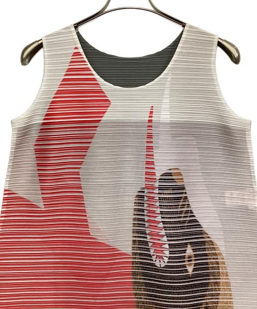PLEATS PLEASE（プリーツプリーズ）PLEATS PLEASE (プリーツプリーズ) ノースリーブカットソー サイズ:-の古着・服飾アイテム