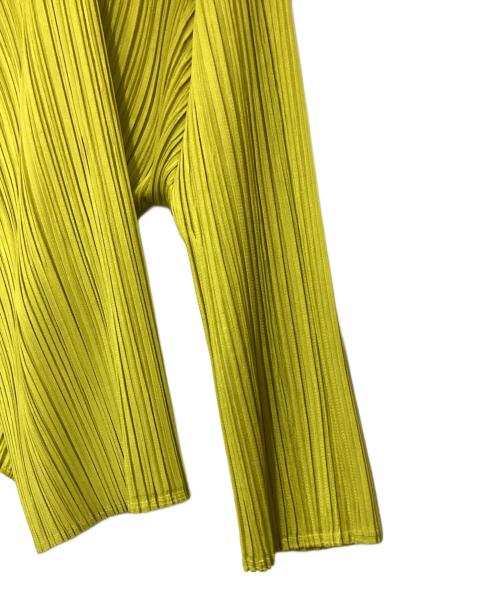 PLEATS PLEASE（プリーツプリーズ）PLEATS PLEASE (プリーツプリーズ) カーディガン グリーン サイズ:3の古着・服飾アイテム