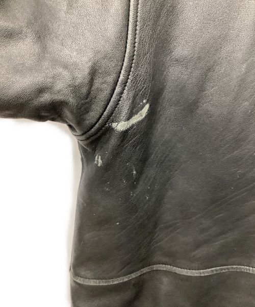 Paul Smith London（ポールスミスロンドン）Paul Smith London (ポールスミスロンドン) レザー カーコート ブラック サイズ:Mの古着・服飾アイテム