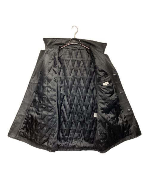 Paul Smith London（ポールスミスロンドン）Paul Smith London (ポールスミスロンドン) レザー カーコート ブラック サイズ:Mの古着・服飾アイテム