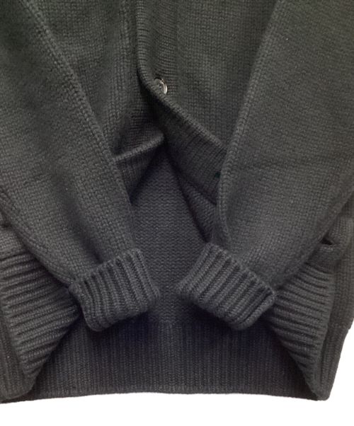 PRADA（プラダ）PRADA (プラダ) カシミヤ ニットカーディガン ブラック サイズ:50の古着・服飾アイテム