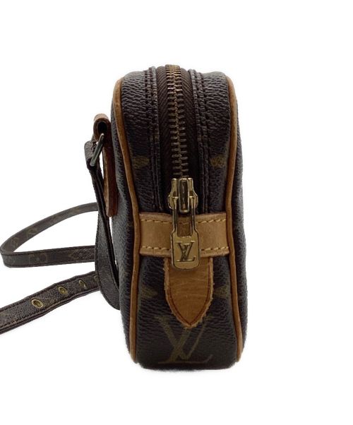 LOUIS VUITTON（ルイ ヴィトン）LOUIS VUITTON (ルイ ヴィトン) モノグラム ポシェット・マルリーバンドリエール ブラウンの古着・服飾アイテム