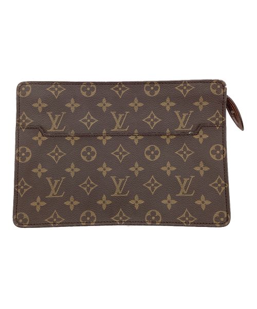 LOUIS VUITTON（ルイ ヴィトン）LOUIS VUITTON (ルイ ヴィトン) モノグラム ポシェット オム ブラウンの古着・服飾アイテム