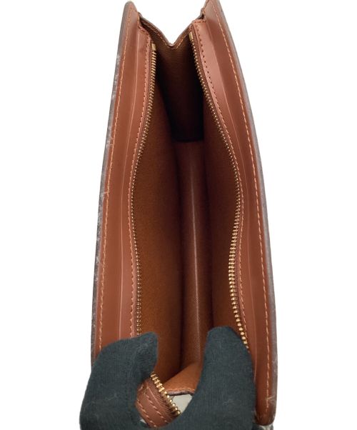 LOUIS VUITTON（ルイ ヴィトン）LOUIS VUITTON (ルイ ヴィトン) モノグラム ポシェット オム ブラウンの古着・服飾アイテム