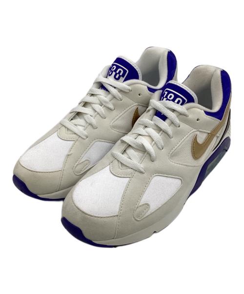 NIKE（ナイキ）NIKE (ナイキ) AIR MAX 180（エア マックス 180）スニーカー ホワイト×ブルー サイズ:28.5㎝の古着・服飾アイテム