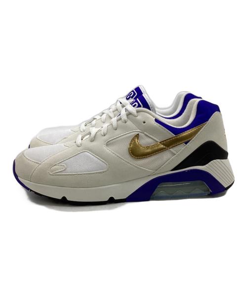 NIKE（ナイキ）NIKE (ナイキ) AIR MAX 180（エア マックス 180）スニーカー ホワイト×ブルー サイズ:28.5㎝の古着・服飾アイテム