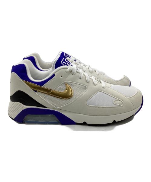 NIKE（ナイキ）NIKE (ナイキ) AIR MAX 180（エア マックス 180）スニーカー ホワイト×ブルー サイズ:28.5㎝の古着・服飾アイテム