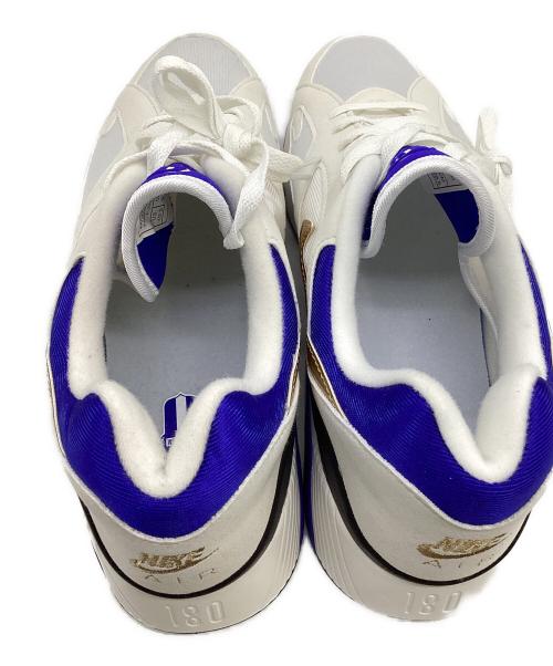 NIKE（ナイキ）NIKE (ナイキ) AIR MAX 180（エア マックス 180）スニーカー ホワイト×ブルー サイズ:28.5㎝の古着・服飾アイテム