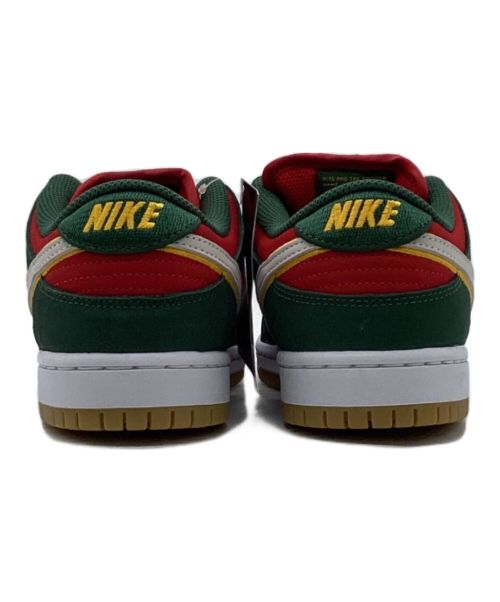 NIKE（ナイキ）NIKE (ナイキ) SB Dunk Low Pro PRM Seattle Supersonics（スケートボーディング ダンク ロー プロ プレミアム シアトル スーパーソニックス） グリーン×レッド サイズ:24㎝の古着・服飾アイテム