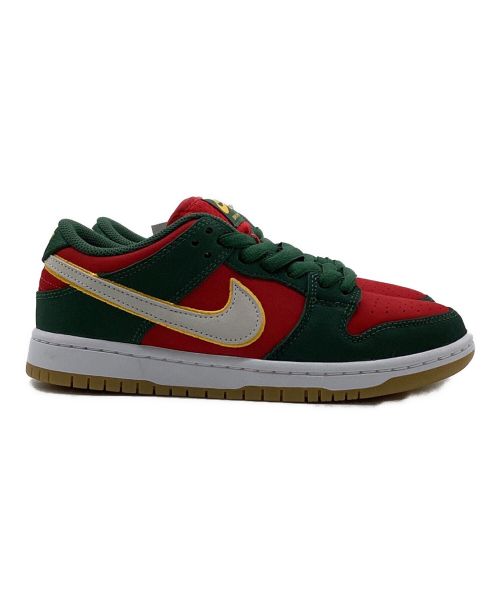 NIKE（ナイキ）NIKE (ナイキ) SB Dunk Low Pro PRM Seattle Supersonics（スケートボーディング ダンク ロー プロ プレミアム シアトル スーパーソニックス） グリーン×レッド サイズ:24㎝の古着・服飾アイテム