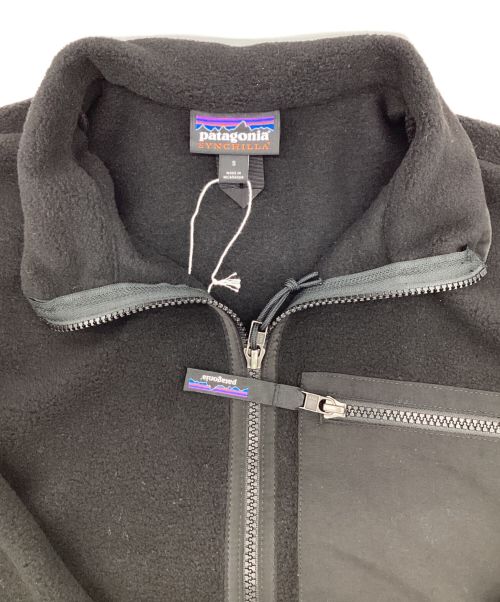 Patagonia（パタゴニア）Patagonia (パタゴニア) シンチラジャケット ブラック サイズ:Sの古着・服飾アイテム