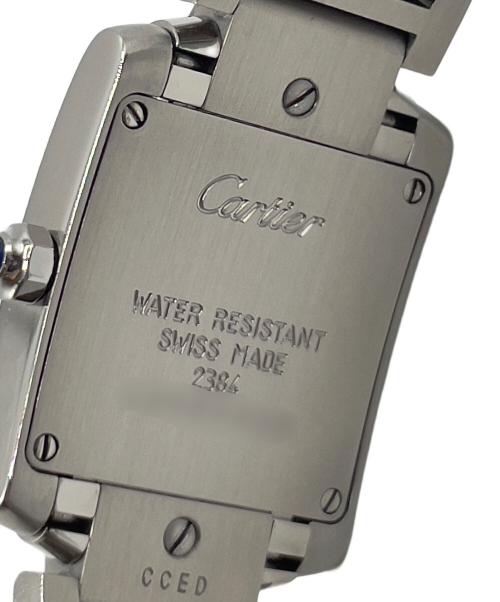 Cartier（カルティエ）Cartier (カルティエ) タンクフランセーズSM Ref.W51008Q3 アイボリー文字盤 サイズ:20ｍｍの古着・服飾アイテム