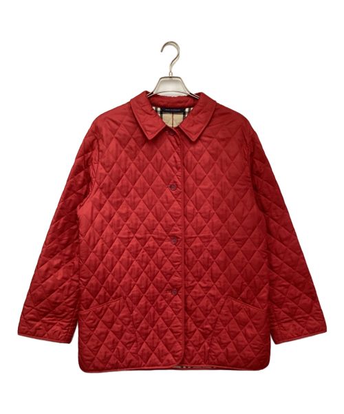 BURBERRY LONDON（バーバリーロンドン）BURBERRY LONDON (バーバリーロンドン) キルティングコート レッド サイズ:L REGの古着・服飾アイテム