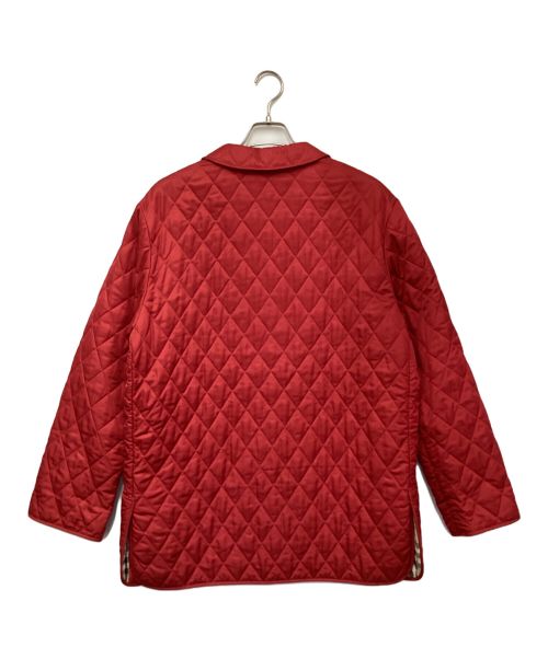 BURBERRY LONDON（バーバリーロンドン）BURBERRY LONDON (バーバリーロンドン) キルティングコート レッド サイズ:L REGの古着・服飾アイテム