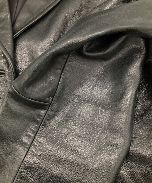 GAP（ギャップ）GAP (ギャップ) レザージャケット ブラック サイズ:Mの古着・服飾アイテム