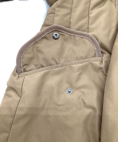 MONCLER（モンクレール）MONCLER (モンクレール) SAISSAC（セサック）ダウンコート ブラウンの古着・服飾アイテム