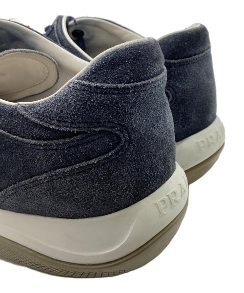 PRADA（プラダ）PRADA (プラダ) スニーカー ネイビー サイズ:EU37 1/2の古着・服飾アイテム