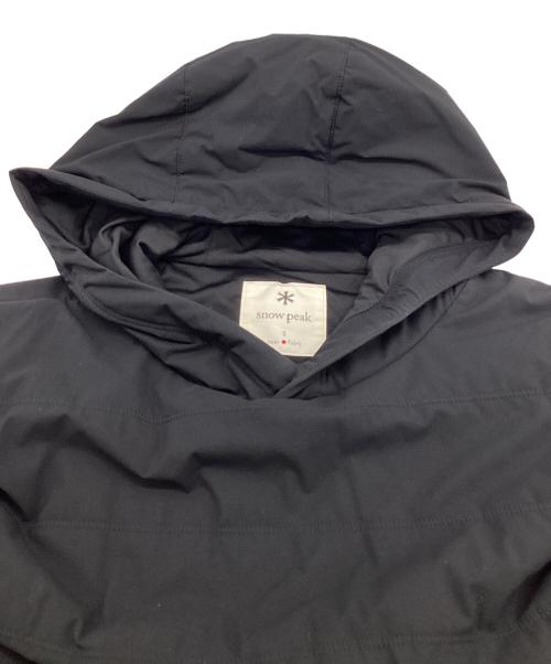 Snow peak（スノーピーク）Snow peak (スノーピーク) フレキシブルインサレーションフーディ ブラック サイズ:Sの古着・服飾アイテム