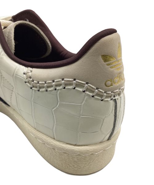 adidas（アディダス）adidas (アディダス) WALES BONNER (ウェールズボナー) WB SUPERSTAR（ウェールズ ボナー スーパースター） ホワイト×ブラック サイズ:28.5cmの古着・服飾アイテム