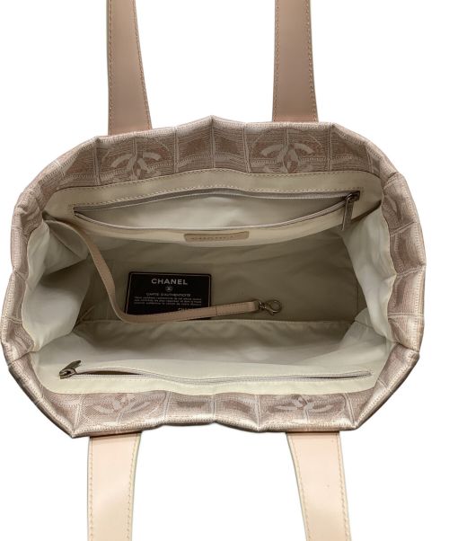 CHANEL（シャネル）CHANEL (シャネル) ニュートラベルライン トートPM ピンクの古着・服飾アイテム