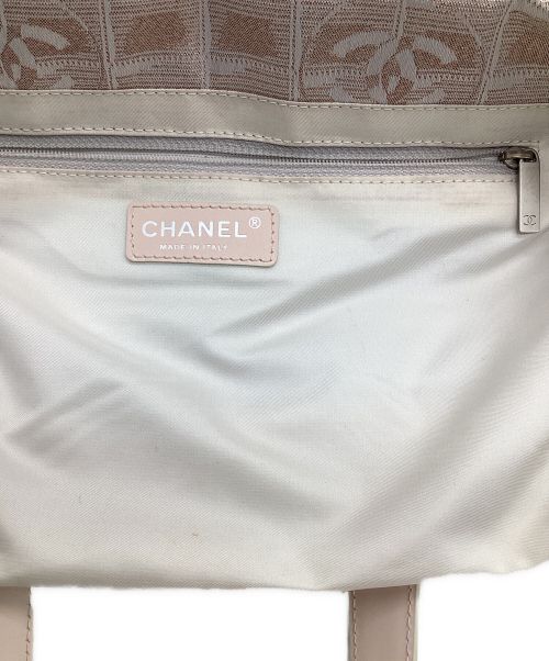 CHANEL（シャネル）CHANEL (シャネル) ニュートラベルライン トートPM ピンクの古着・服飾アイテム