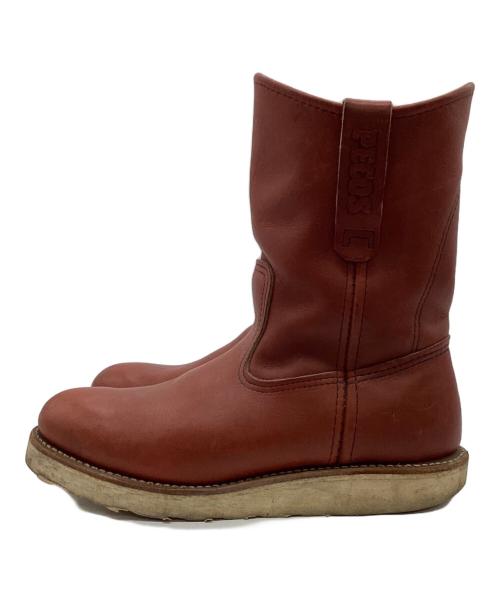 RED WING（レッドウィング）RED WING (レッドウィング) 8866 ペコスブーツ レッド サイズ:US5 1/2 Dの古着・服飾アイテム