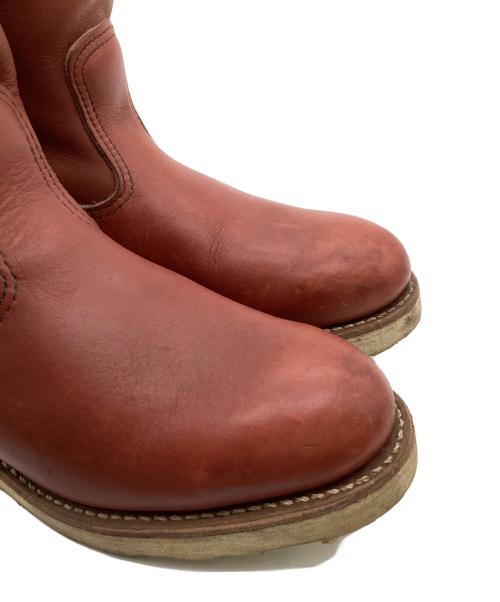 RED WING（レッドウィング）RED WING (レッドウィング) 8866 ペコスブーツ レッド サイズ:US5 1/2 Dの古着・服飾アイテム