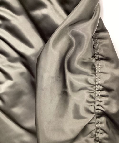 BALENCIAGA（バレンシアガ）BALENCIAGA (バレンシアガ) MA-1 Reversible Bomber Jacke（リバーシブル ボンバー ジャケット） グリーン サイズ:36の古着・服飾アイテム