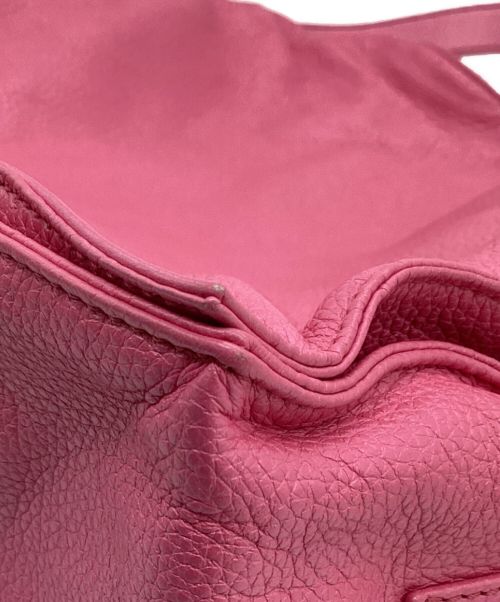 LOEWE（ロエベ）LOEWE (ロエベ) フラメンコ30　ショルダーバッグ ピンクの古着・服飾アイテム