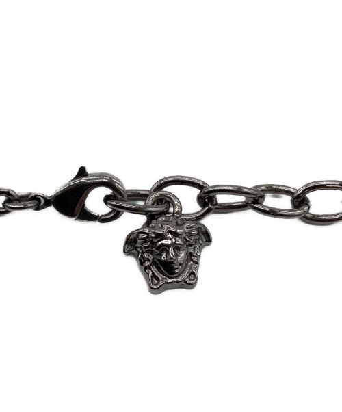 VERSACE（ヴェルサーチェ）VERSACE (ヴェルサーチ) グリーク ネックレス シルバーの古着・服飾アイテム