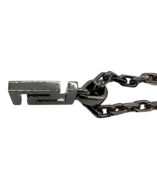 VERSACE（ヴェルサーチェ）VERSACE (ヴェルサーチ) グリーク ネックレス シルバーの古着・服飾アイテム