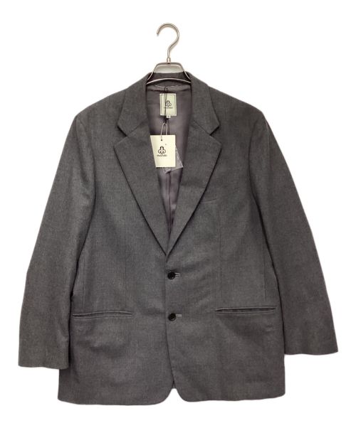 MANDO（マンドー）MANDO (マンドー) ウール2Bジャケット グレー サイズ:3の古着・服飾アイテム
