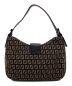FENDI (フェンディ) ズッキーノ ワンショルダーバッグ ブラウン×ベージュ：58000円