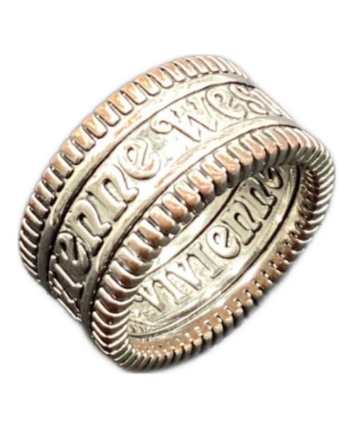 Vivienne Westwood（ヴィヴィアンウエストウッド）Vivienne Westwood (ヴィヴィアンウエストウッド) ロゴ リング サイズ:Mの古着・服飾アイテム