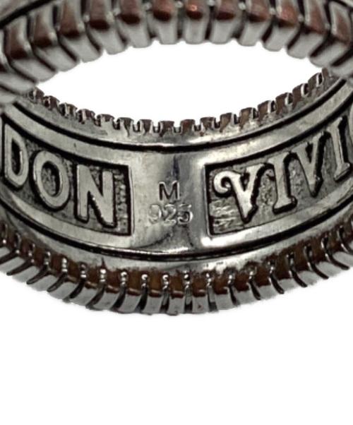 Vivienne Westwood（ヴィヴィアンウエストウッド）Vivienne Westwood (ヴィヴィアンウエストウッド) ロゴ リング サイズ:Mの古着・服飾アイテム