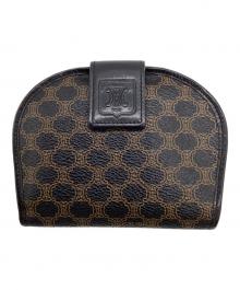 CELINE（セリーヌ）の古着「マカダム 2つ折り財布」｜ブラウン