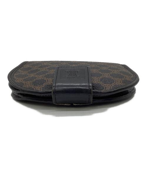 CELINE（セリーヌ）CELINE (セリーヌ) マカダム 2つ折り財布 ブラウンの古着・服飾アイテム