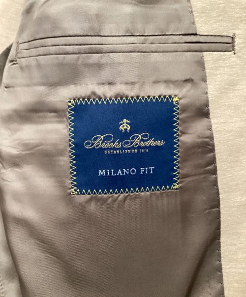 BROOKS BROTHERS（ブルックスブラザーズ）BROOKS BROTHERS (ブルックスブラザーズ) テーラードジャケット ベージュ サイズ:US 38SHTの古着・服飾アイテム