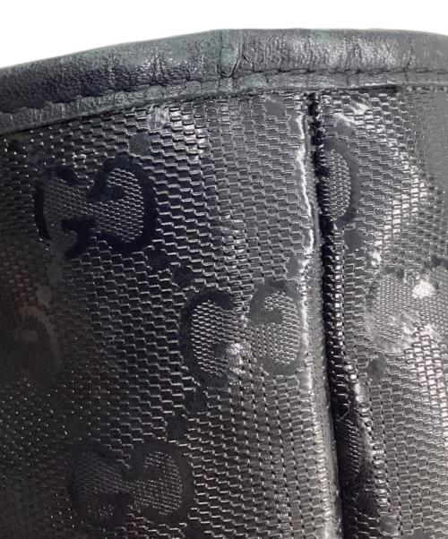 GUCCI（グッチ）GUCCI (グッチ) GGインプリメ トートバッグ ブラックの古着・服飾アイテム