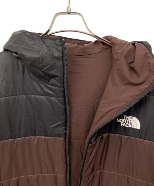 THE NORTH FACE（ザ ノース フェイス）THE NORTH FACE (ザ ノース フェイス) Reversible Anytime Insulated Hoodie ブラウン サイズ:XLの古着・服飾アイテム