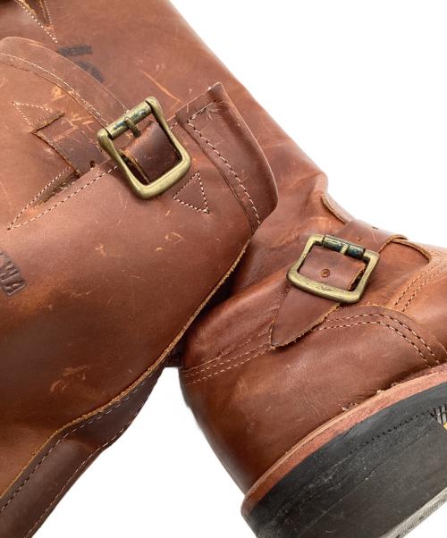 CHIPPEWA（チペワ）CHIPPEWA (チペワ) 17インチ エンジニアブーツ ブラウン サイズ:5Eの古着・服飾アイテム