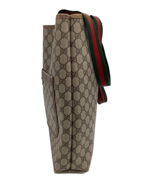 GUCCI（グッチ）GUCCI (グッチ) GGスプリーム トートバッグ ベージュの古着・服飾アイテム