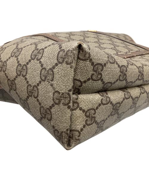 GUCCI（グッチ）GUCCI (グッチ) GGスプリーム トートバッグ ベージュの古着・服飾アイテム