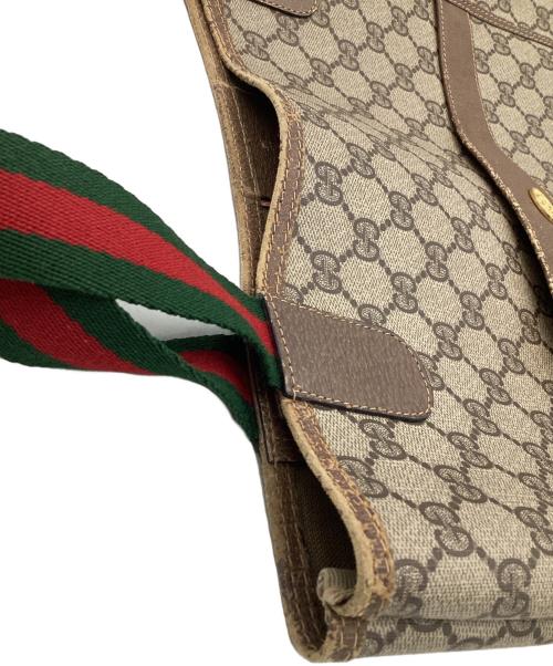 GUCCI（グッチ）GUCCI (グッチ) GGスプリーム トートバッグ ベージュの古着・服飾アイテム