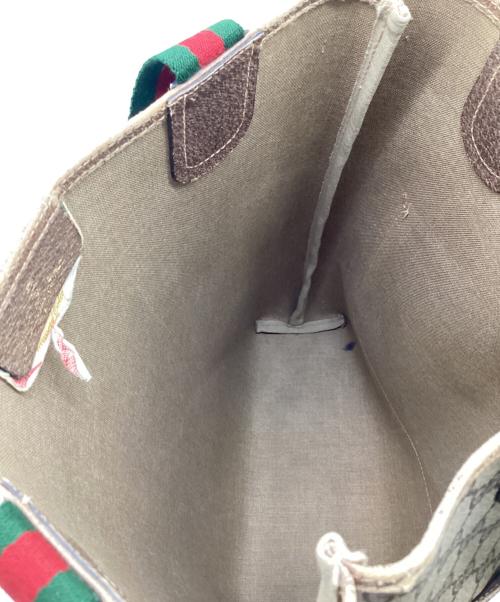GUCCI（グッチ）GUCCI (グッチ) GGスプリーム トートバッグ ベージュの古着・服飾アイテム